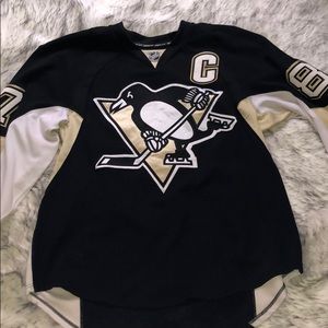 Reebok Pittsburgh Penguins Crosby Captains Jersey